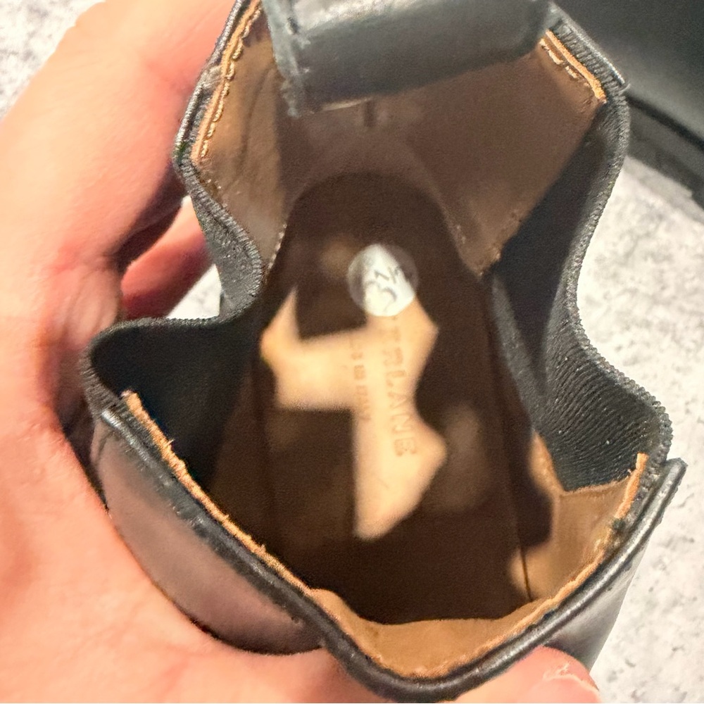 NEW EVERLANE New Modern Chelsea Boot black Italian leather ankle booties 8.5 - Picture 9 of 9